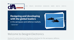 Desktop Screenshot of designa-electronics.com