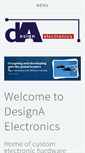 Mobile Screenshot of designa-electronics.com